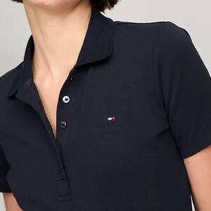 Tommy Hilfiger Slim-Fit Solid Stretch-Cotton Polo